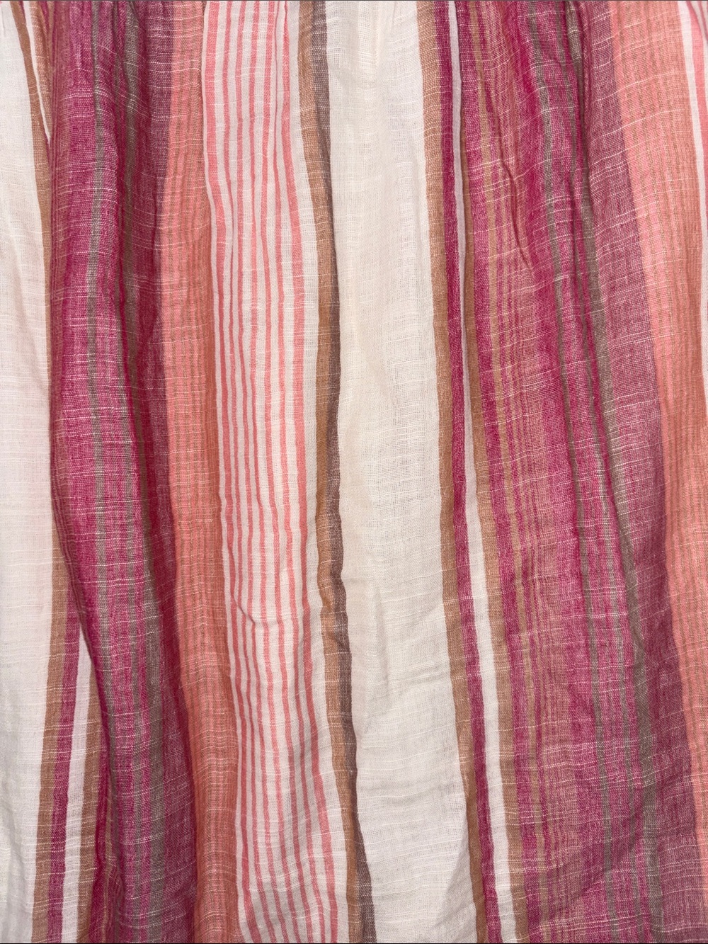 Faherty Sarah Tiered Stripe Cotton Maxi Dress in Oia Stripe - Picture 3 of 6